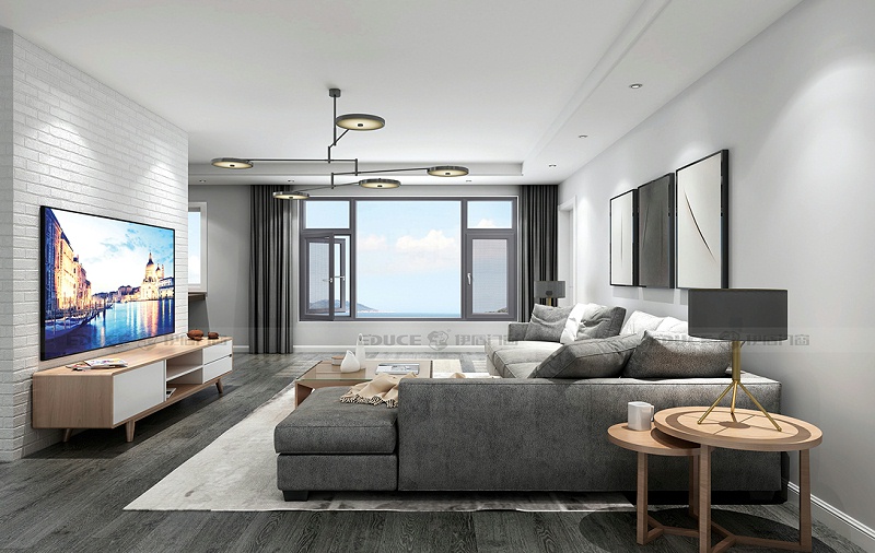 門窗結露跟中空玻璃和斷橋鋁門窗質量到底有沒有關系？柏林春天平開窗-ZJ 110mm 瓷泳灰