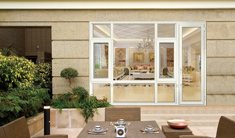 伊盾高效隔音門窗，達成你賺千萬的創業夢想！柏林時光平開窗-110mm 白橡木